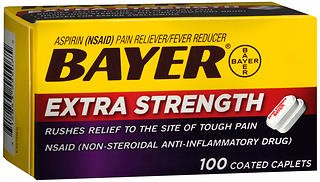 Bayer Bayer Pain Relief 500 mg Strength Aspirin Capsule 100 per Box - 31284355507