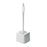 Saalfeld Redistribution Rubbermaid Toilet Bowl Brush Holder 5 Inch, White, Polypropylene - FG631100WHT