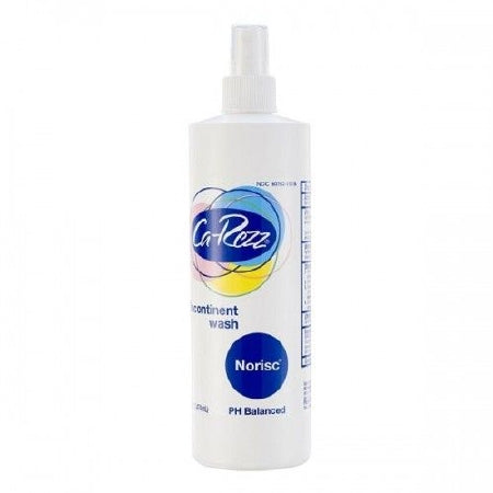 FNC Medical Ca-Rezz NoRisc Rinse-Free Incontinence Cleanser Liquid 16 oz. Pump Bottle Scented - 11316
