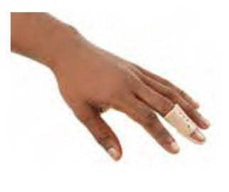 Breg - Stack Finger Splint Kit Adult Sizes 1 to 7 Slip-On Finger Cream Color - 100228-000