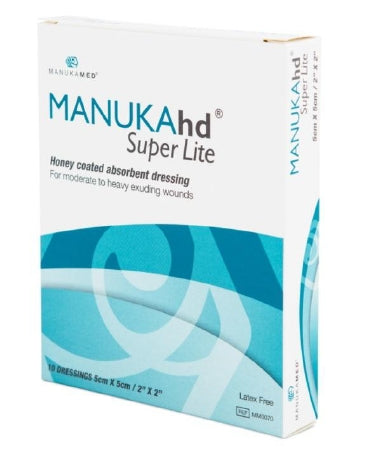 Manukamed MANUKAhd Super Lite Impregnated Dressing 2 X 2 Inch Polymer Manuka Honey Sterile - 70
