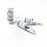 Safe-T-Fill - Capillary Blood Collection Tube Micro-hematocrit Plain 75 mm Length 50 µL Blue Stripe Without Closure Plastic Tube - 060508