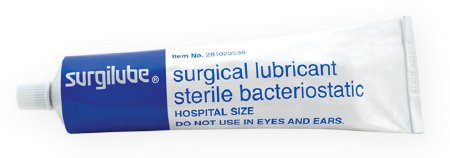 HR Pharmaceuticals Surgilube Lubricating Jelly 4.25 oz. Tube Sterile - 281020537