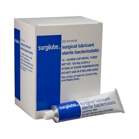 Surgilube - Lubricating Jelly - Carbomer free 4.25 oz. Tube Sterile - 281020536