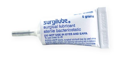 Surgilube - Lubricating Jelly - Carbomer free 5 Gram Tube Sterile - 281020555