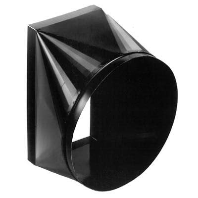 Labconco - Blower Transition Adapter 10 Inch Duct Nominal Diameter, 5.5 X 10 Inch Rectangular Inlet, 4 lbs. Weight For Coated Steel Blowers - 4722401