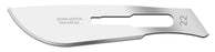 Cincinnati Surgical Swann-Morton Surgical Blade Stainless Steel Size 22 Sterile Disposable Individually Wrapped - 01SM22