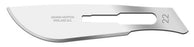 Swann-Morton - Surgical Blade Stainless Steel No. 22 Sterile Disposable Individually Wrapped - 01SM22