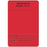 Precision Dynamics Pre-Printed Label Anesthesia Label Medication Added To I.V Fluorescent Red 2 X 3 Inch - 59704607