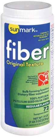 McKesson sunmark Fiber Supplement Original Flavor Powder 19 oz. Sucrose - 1093981844