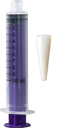 Vesco Medical Vesco Enteral Feeding / Irrigation Syringe 10 mL Individual Pack Enfit Tip Without Safety - VED-610