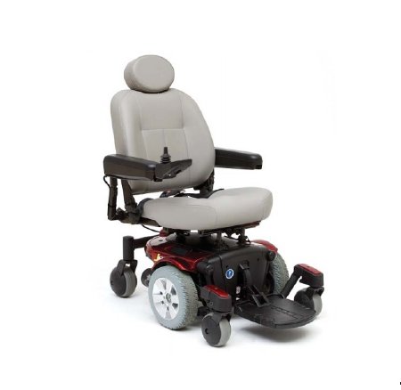 Quantum - Power Wheelchair 20 Inch Seat Width 300 lbs. Weight Capacity - J6 2S-SS