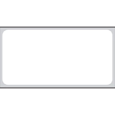 PDC - Blank Label pdc Printer Label White Polyethylene 1-1/4 X 2-1/2 Inch - TTR-114212