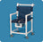 IPU - Shower Chair ipu Mesh Back - SC717N