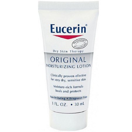 Eucerin Original - Hand and Body Moisturizer 1 oz. Tube Unscented Cream - 072140737634