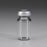 Health Care Logistics Empty Vial Borosilicate Glass 5 mL Stopper Cap - 18492