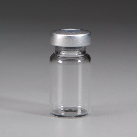 Health Care Logistics - Empty Vial Borosilicate Glass 5 mL Stopper Cap - 18492