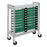 Carstens CART, MOBILE CUSTOMLINE FLATBED CADDY 18CAPACITY - 3875-00