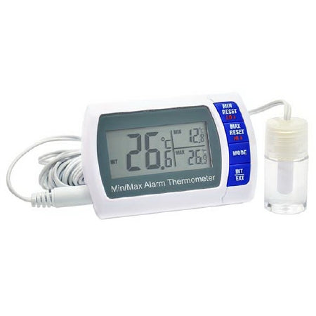 PANTek Technologies LLC Digital Thermometer Fahrenheit / Celsius -58° to 158°F (-50° to 70°C) Internal Sensor / External Probe Multiple Mounting Options Battery Operated - ACC850AMB