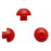 Sanibel - Mushroom Eartip 14mm, Red For Ero-Scan, EasyTymp - 8012979