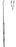 Merit - Skin Hook Joseph 6-1/4 Inch Length Stainless Steel NonSterile Reusable - 97-394
