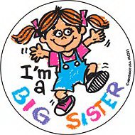 Medibadge Disney 90 Per Unit Big Sister Medical Sticker - M241
