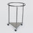 Mid Central Medical - Hamper Stand Rolling Round Opening Open Top Without Lid - MCM2000