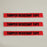 Health Care Logistics Tamper-Evident Tape 1/2 X 108 Inch Polystyrene - 8000