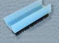 Healthmark Industries BRUSH, BLOCK HAND NYLON BRISTLES BLU (10/CS) - GDS-2