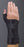 Universal Ryno Lacer - Wrist Brace with Thumb Spica Aluminum / Felt / Suede Right Hand Black One Size Fits Most - 223521