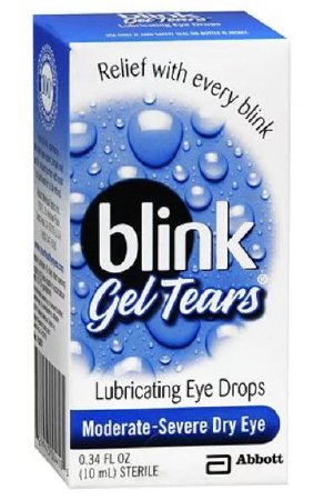 Abbott Blink Tears Eye Lubricant 0.34 oz. Eye Drops - 32994300410
