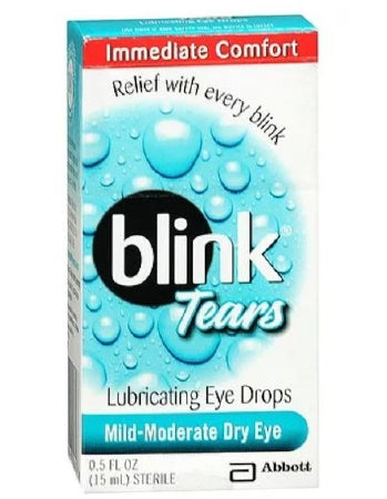 Abbott Blink Tears Eye Lubricant 0.5 oz. Eye Drops - 32994300215