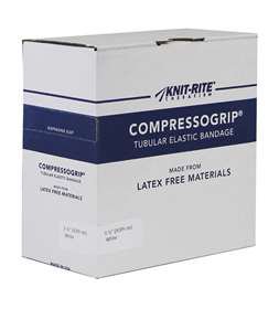 Compressogrip - Elastic Tubular Support Bandage 8 Inch X 11 Yard 20 to 25 mmHg / 35 to 50 mmHg Pull On White Size K NonSterile - 41202