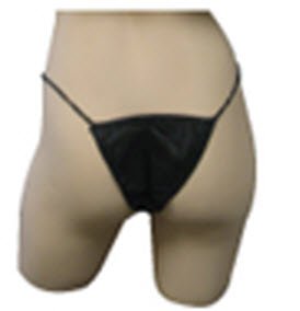 Dukal Reflections Bikini Panty Black Disposable - 900506-1