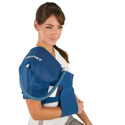 Fabrication Enterprises CryoCuff Cryo Aircast Shoulder Extra Large 13-1/2 X 1 X 10-1/2 Inch Reusable - 11-1578