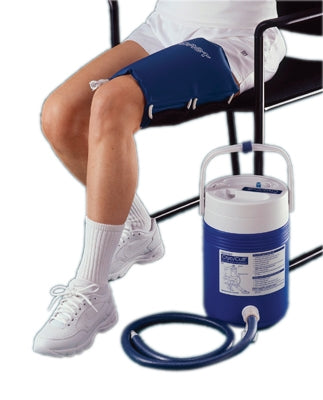 AirCast Cryo/Cuff - Cold Therapy Wrap Thigh Small / Medium 17 to 23 Inch Circumference Nylon / Vinyl Reusable - 11-1581