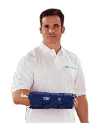 AirCast Cryo/Cuff - Cold Therapy Wrap Hand / Wrist One Size Fits Most 12 Inch Circumference Aluminum / Nylon / Vinyl Reusable - 11-1586