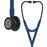 3M Littmann Cardiology IV Cardiology Stethoscope Blue 1-Tube 22 Inch Tube Double Sided Chestpiece - 6154