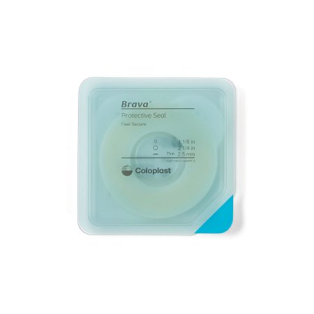 Brava Thin - Skin Barrier Ring Moldable, Standard Wear Adhesive without Tape Without Flange Universal System Polymer 1-1/8 to 1-3/8 Inch Opening 1-1/4 W Inch X 2.5 H mm - 12037