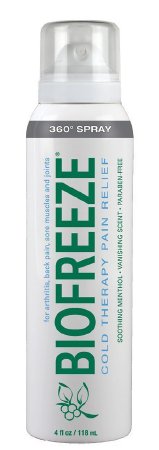 Biofreeze - Topical Pain Relief 3.5% Strength Menthol Spray 4 oz. - 11-1037-1