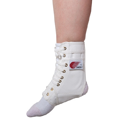 Swede-O Ankle Lok - Ankle Brace 2X-Large Lace-Up Male 15 and Up / Female 16 and Up Left or Right Foot - AKL-6330-WH-2XL