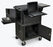 Luxor Ultimate Presentation Station Thermoplastic Resin, Steel Cabinet 4 Shelf With 2 Lock - WTPSCE