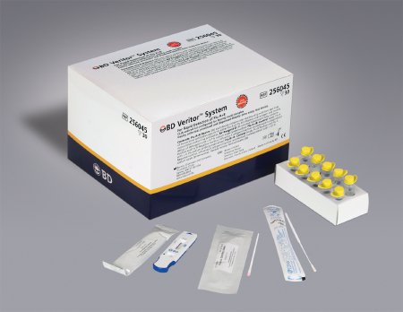 BD Primary Care BD Veritor Plus System Physician Office Combo Rapid Test Kit Promotion Infectious Disease Immunoassay Influenza A + B Nasal Swab / Nasopharyngeal Swab Sample CLIA Waived 60 Tests - 256074