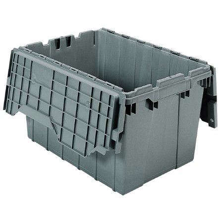 Akro-Mils - Container with Lid Industrial Grade Polymer Clear 12 gal. 12-1/2 X 15-1/4 X 21-1/2 Inch - 39120SCLAR