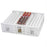 Market Lab Inc Test Tube Rack 120 Place 13 mm - 16 mm Tube Size White 3-1/2 X 10-1/4 X 13-1/4 Inch - 1507