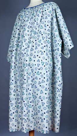 Lew Jan Textile - Patient Exam Gown 5X-Large Geometric Print Reusable - V63-03105T