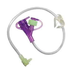 G-JET - Gastric Extension Set with Purple Hybrid Y-Port 12 Inch - 6-1222-H