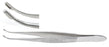 Miltex - Capsule Forceps Arruga 4 Inch Length OR Grade German Stainless Steel NonSterile NonLocking Thumb Handle Curved - 18-1000