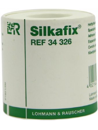 Silkafix - Medical Tape Skin Friendly Acetate 2 Inch X 5-2/5 Yard White NonSterile - 34326