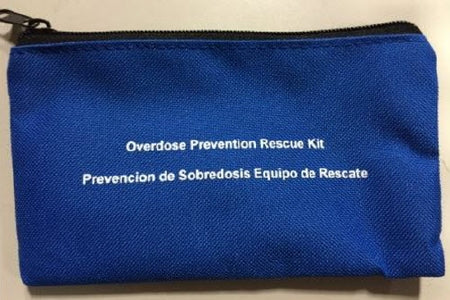 Med-Tech Resources Overdose Prevention Rescue Kit Blue Nylon 4 X 7 inch - S-BAB01-01